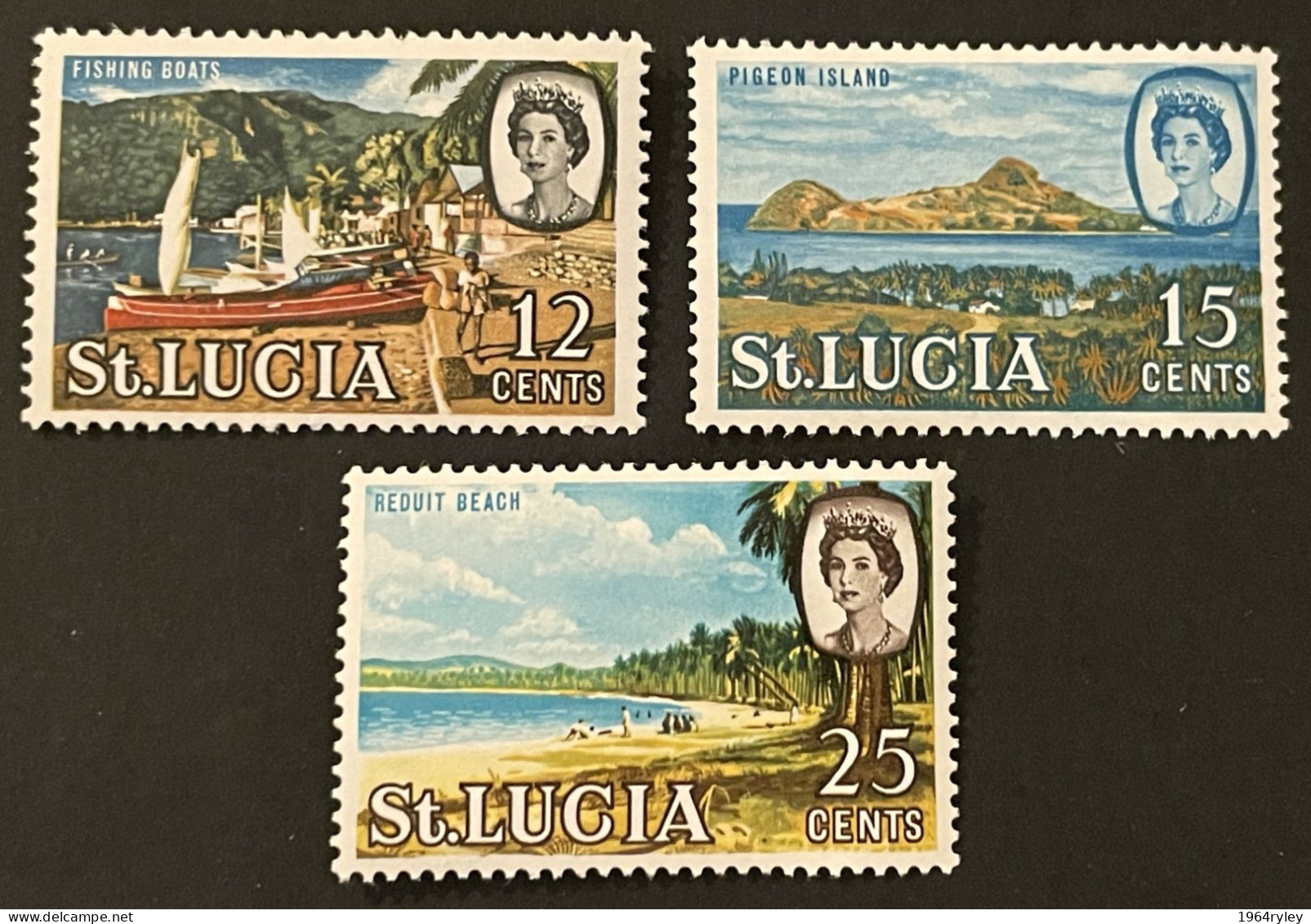 ST. LUCIA - MNH** - 1964 - # 180/193   10 VALUES - St.Lucia (1979-...)