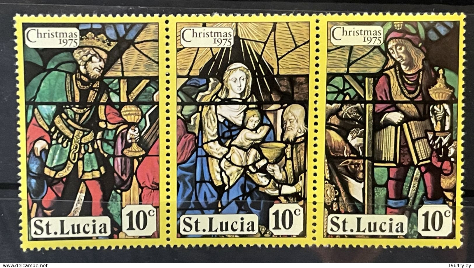 ST. LUCIA - MNH** - 1975 - # 375/377 - St.Lucia (1979-...)