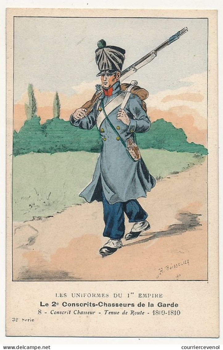 Uniformes 1er Empire - Le 2ème Conscrits-Chasseurs De La Garde - Conscrit-Chasseur - Tenue De Route - 1809/10 - Uniforms