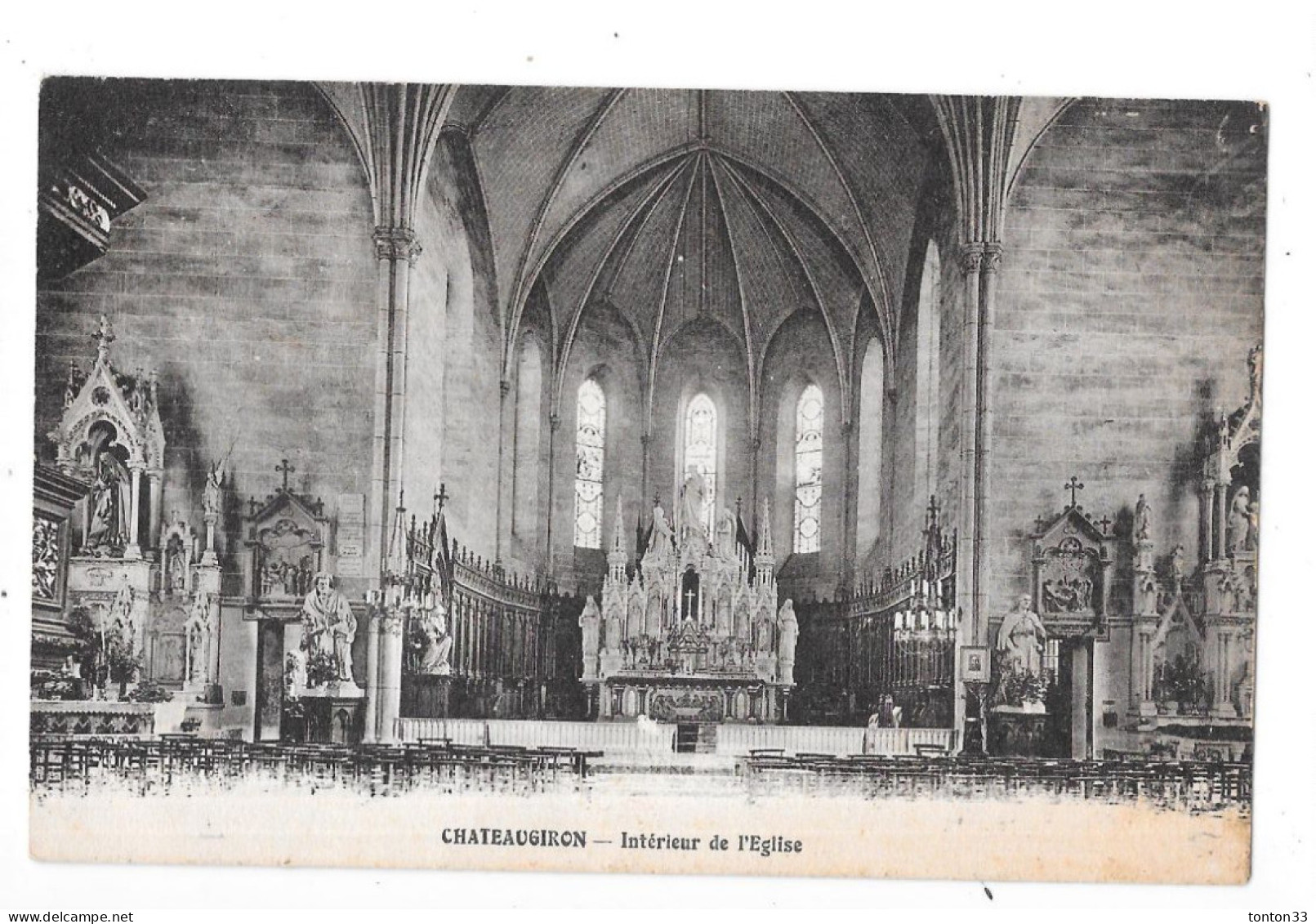 CHATEAUGIRON - 35 - Intérieur De L'Eglise - TOUL 5 - - Châteaugiron