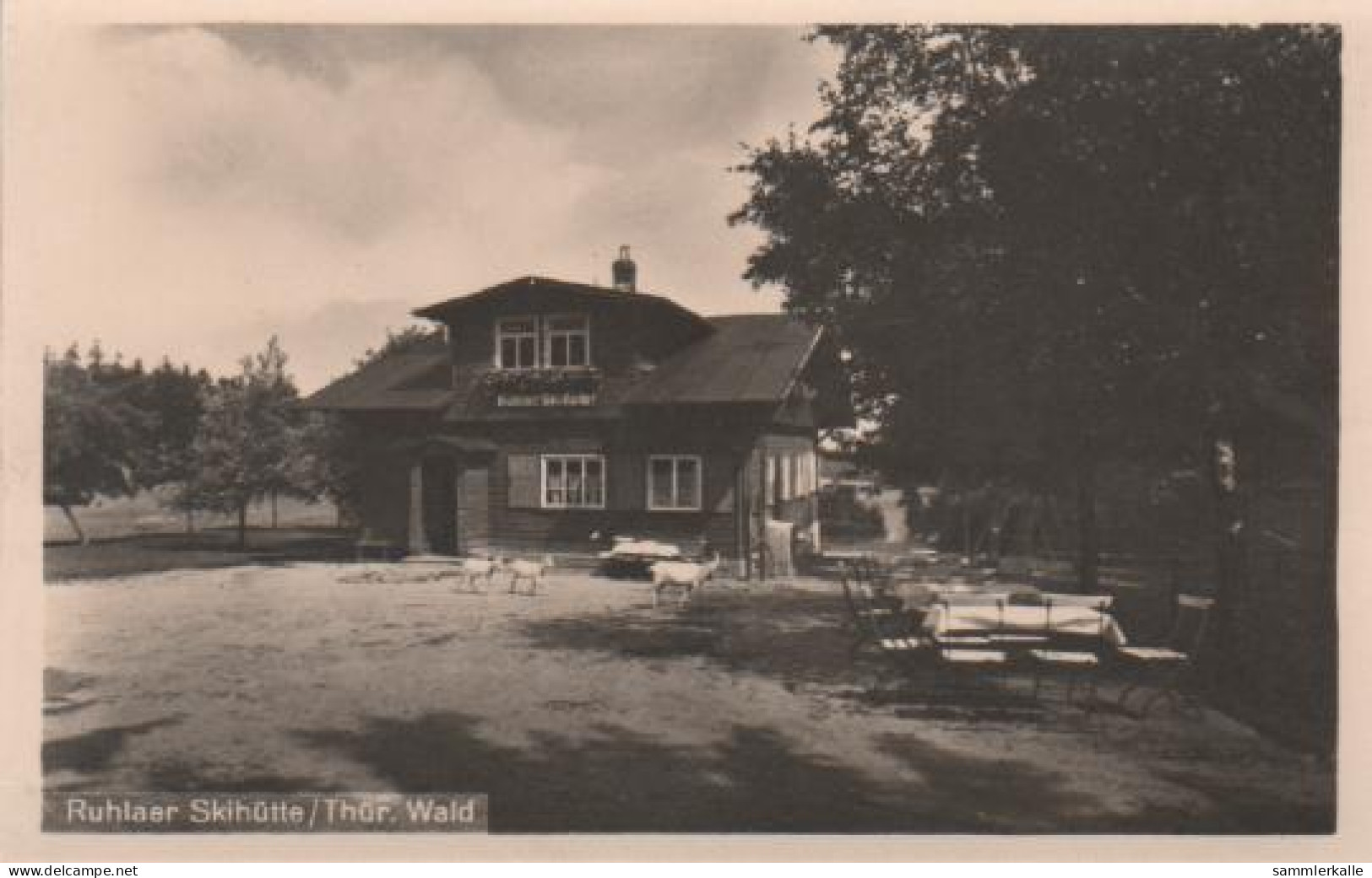 2419 - Ruhlaer Skihütte - 1954 - Bad Salzungen