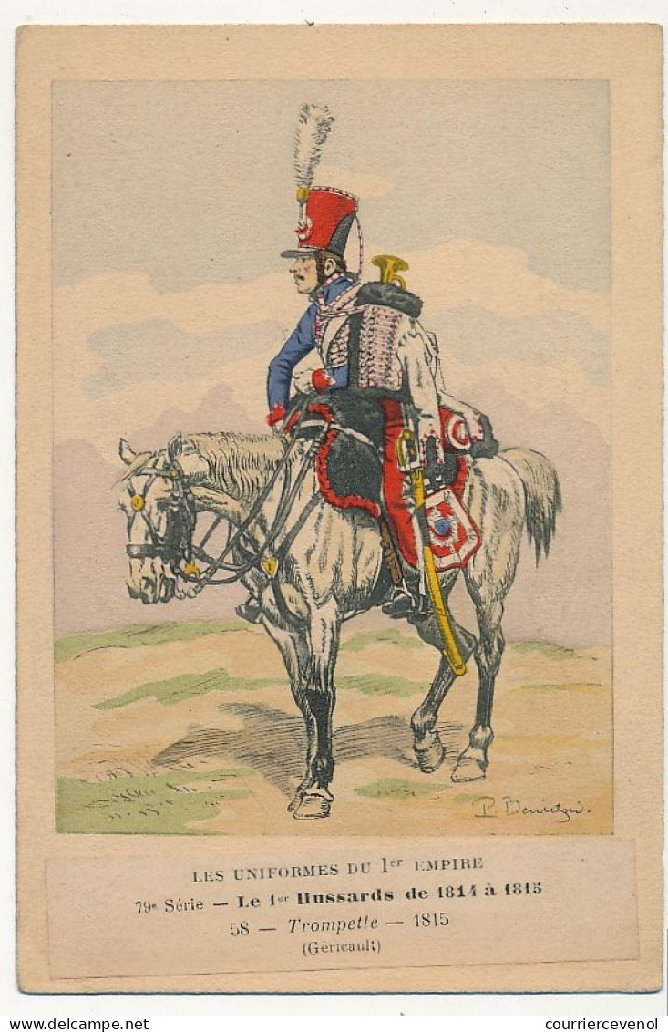 Uniformes 1er Empire - Le 1er Hussards De 1814 à 1815 - Trompette - 1815 - Uniformes