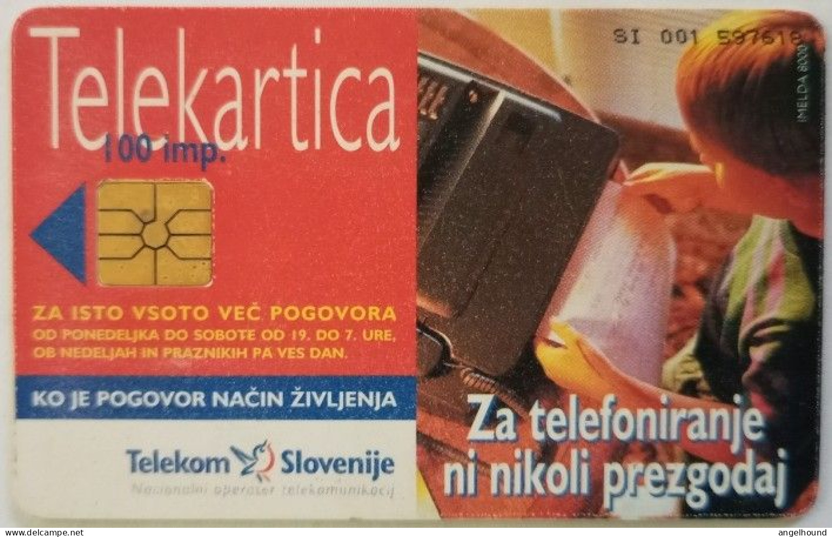 Slovenia 100 Unit  Chip Card - Kp Je Pogovor Nacin Zivljenja / MEPA ' 97 - Slowenien