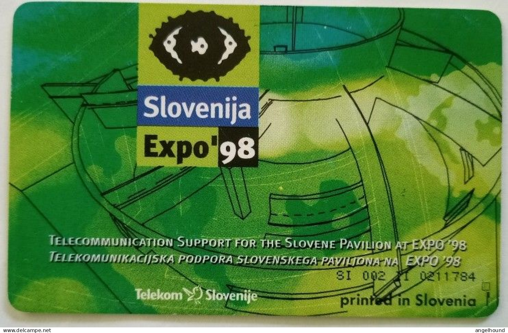 Slovenia 50 Unit Chip Card - Soska Postrv / Expo ' 98 - Slovenia