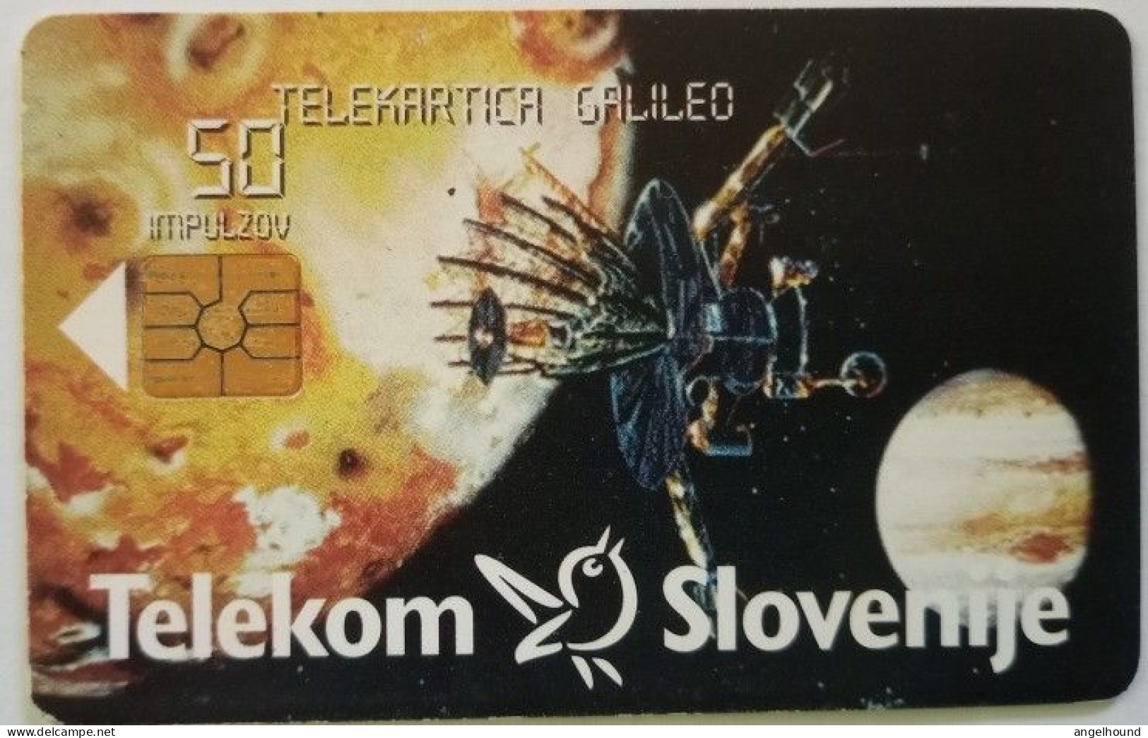 Slovenia 50 Unit Chip Card - Galileo / Potujoci Skrat - Eslovenia