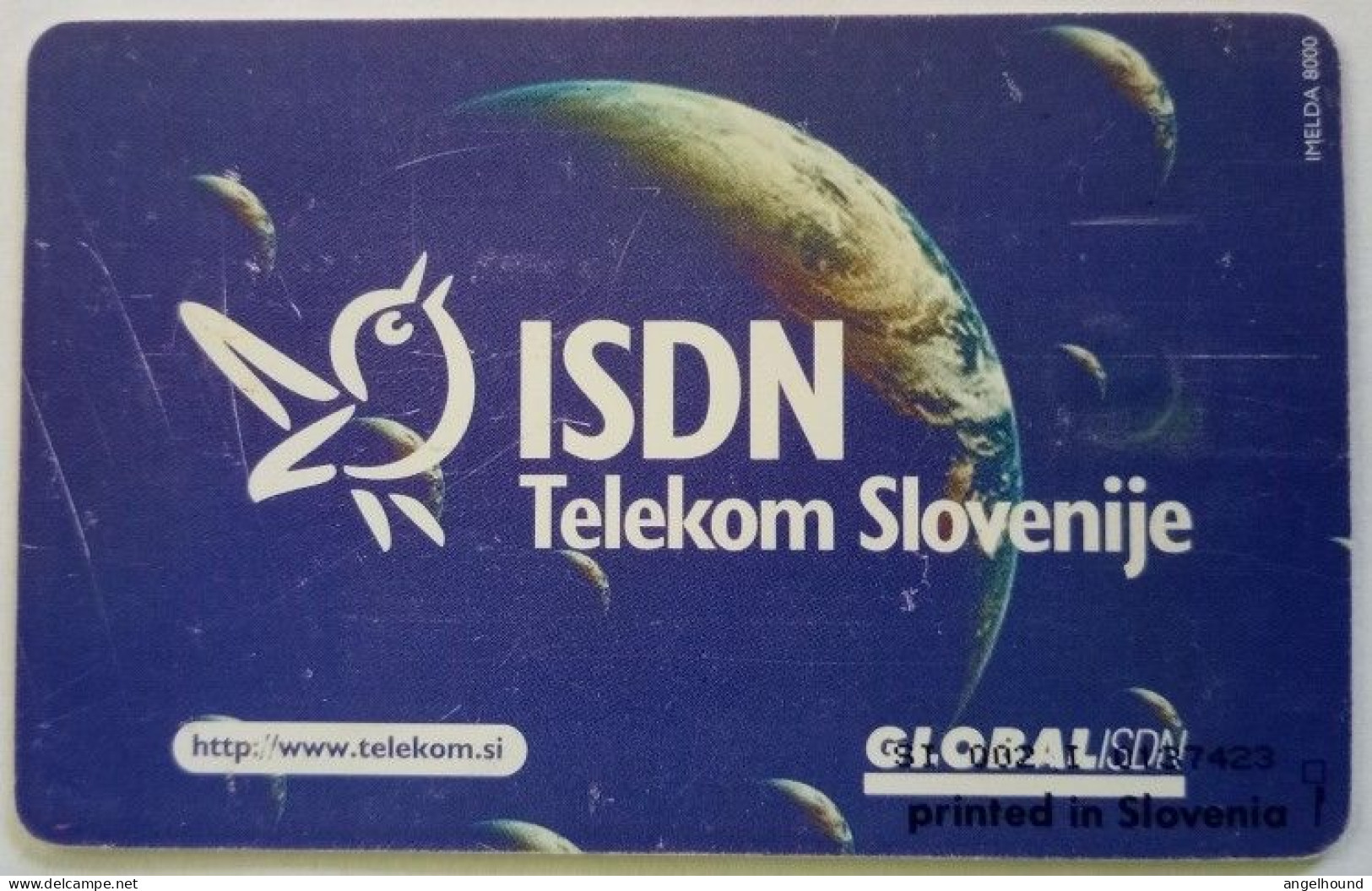 Slovenia 25 Unit Chip Card - ISDN - Slovenia