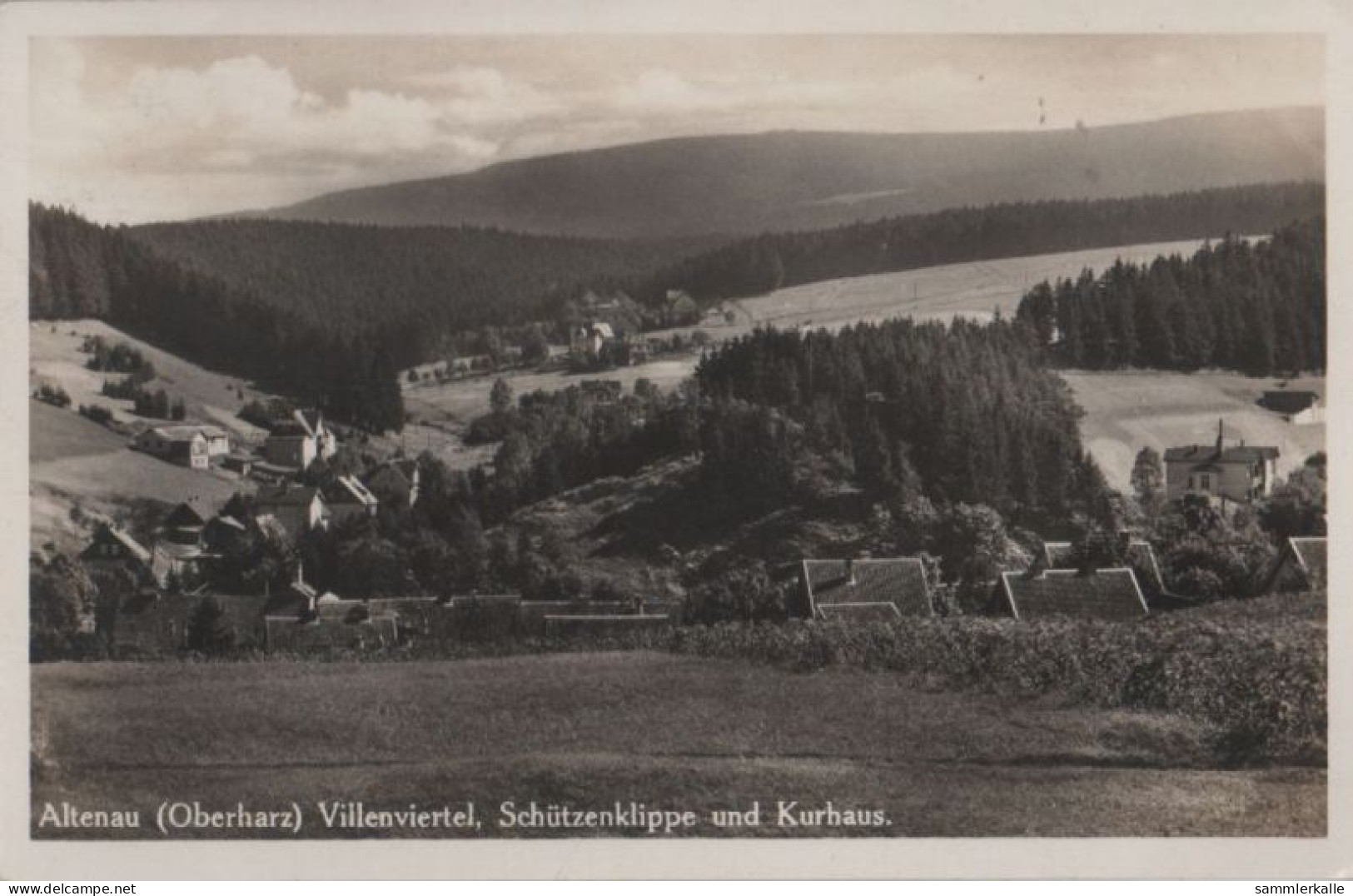 61886 - Altenau - Villenviertel, Schützenklippe Und Kurhaus - Ca. 1940 - Altenau