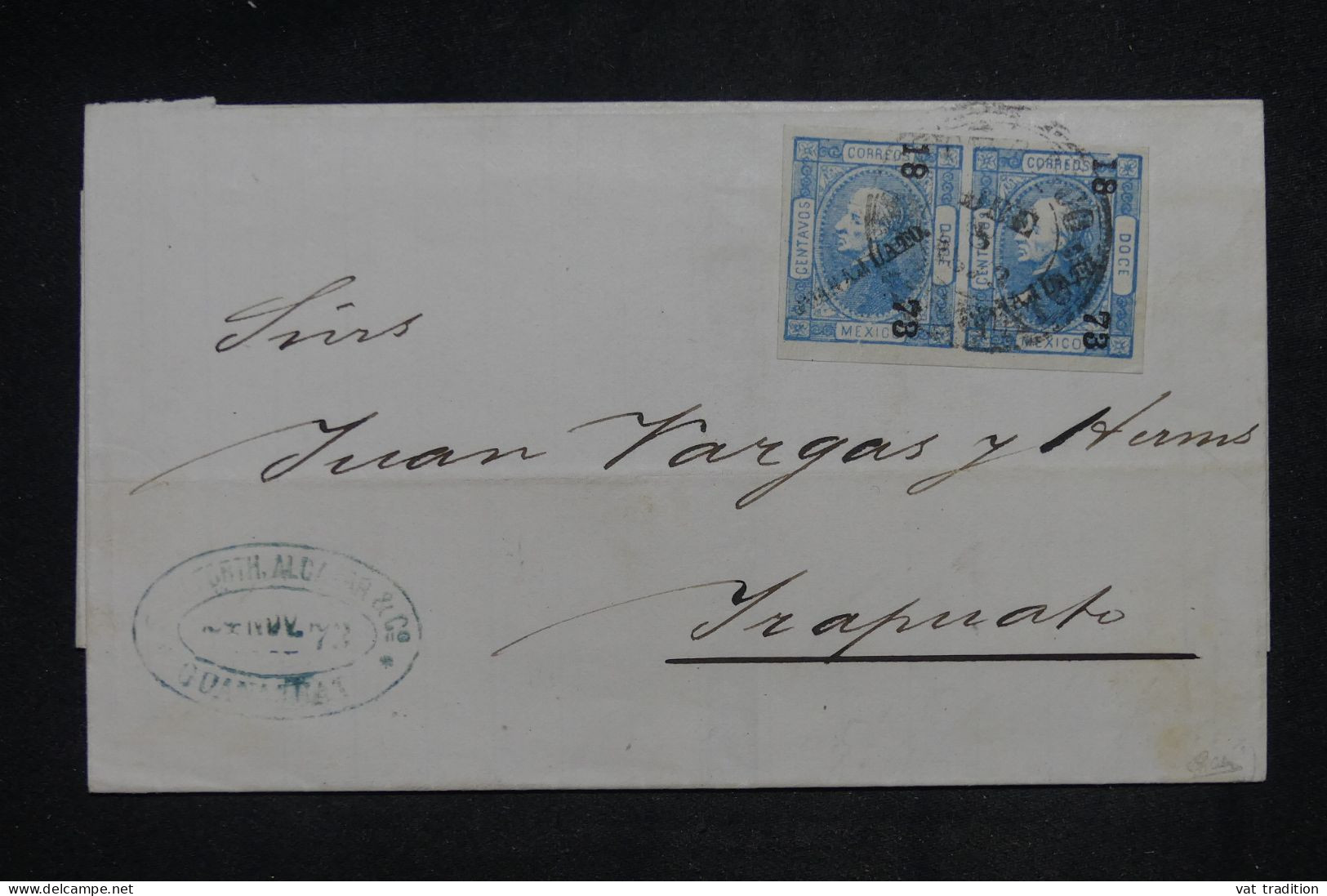 MEXIQUE - Lettre Avant 1900 à Découvrir - Détaillons Collection - A 2651 - Mexiko