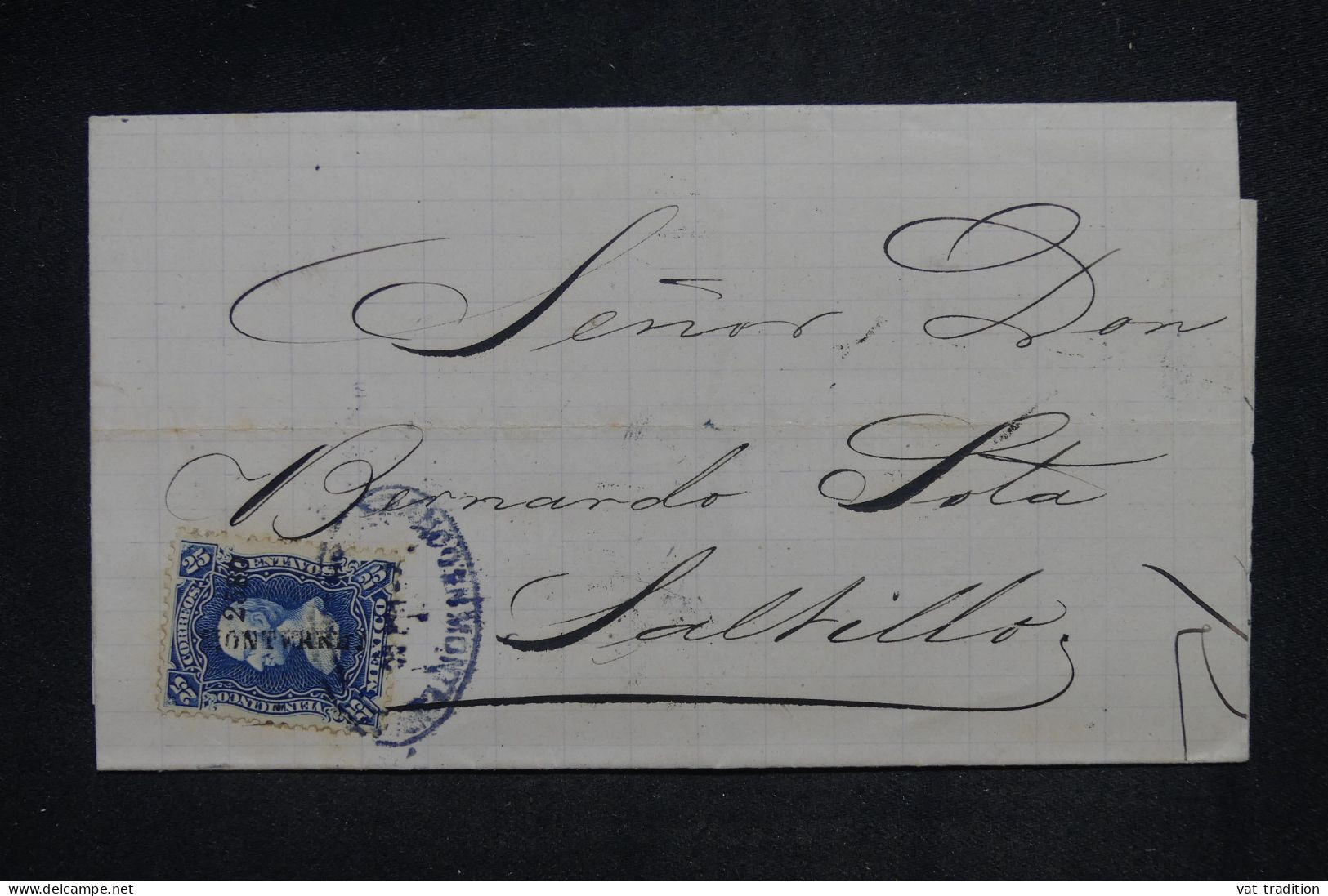 MEXIQUE - Lettre Avant 1900 à Découvrir - Détaillons Collection - A 2654 - Mexiko