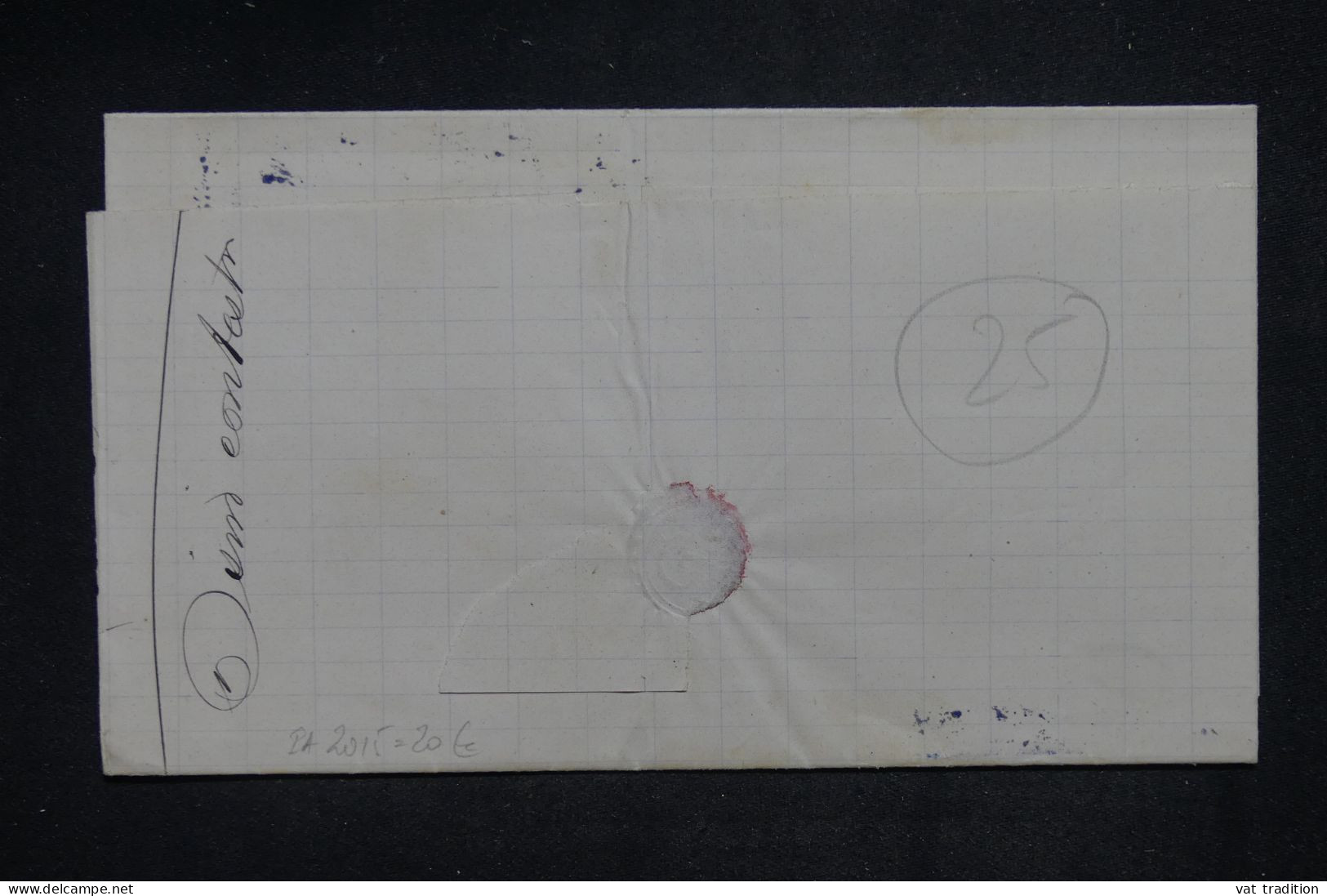 MEXIQUE - Lettre Avant 1900 à Découvrir - Détaillons Collection - A 2654 - Mexiko