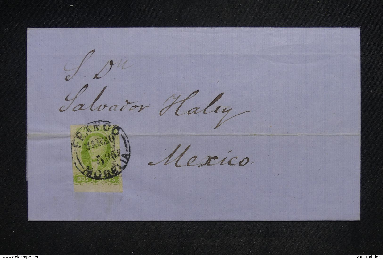 MEXIQUE - Lettre Avant 1900 à Découvrir - Détaillons Collection - A 2655 - Mexiko