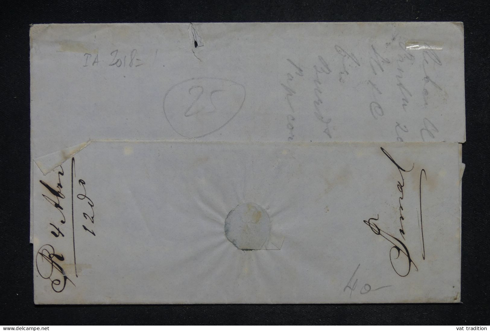 MEXIQUE - Lettre Avant 1900 à Découvrir - Détaillons Collection - A 2657 - Mexico