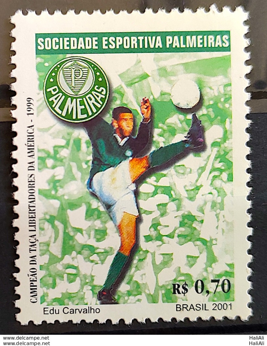 C 2404 Brazil Stamp Football Palmeiras 2001 - Neufs