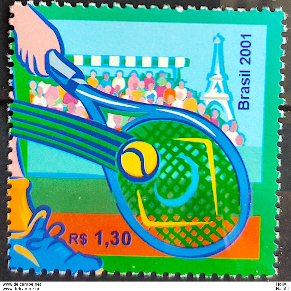 C 2398 Brazil Stamp Gustavo Keurten Guga Roland Garros Tennis 2001  - Neufs