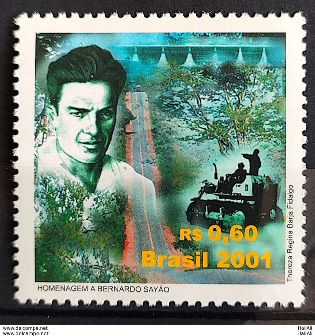 C 2396 Brazil Stamp Bernardo Sayao Agronomy Health Brasilia 2001 - Neufs