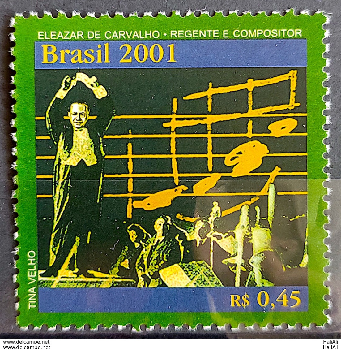 C 2397 Brazil Stamp Eleazar De Carvalho Music 2001 - Neufs