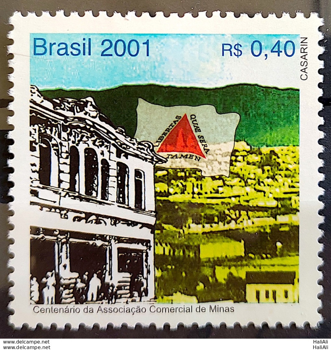C 2379 Brazil Stamp Commercial Association Of Minas Gerais Flag 2001 - Neufs
