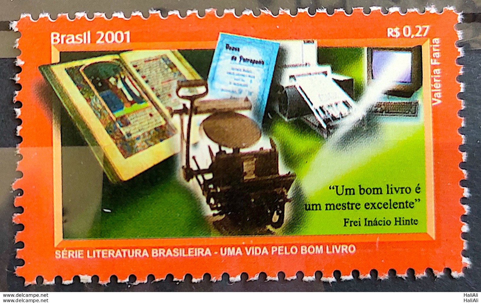 C 2372 Brazil Stamp Literature A Life For The Good Book 2001 - Neufs