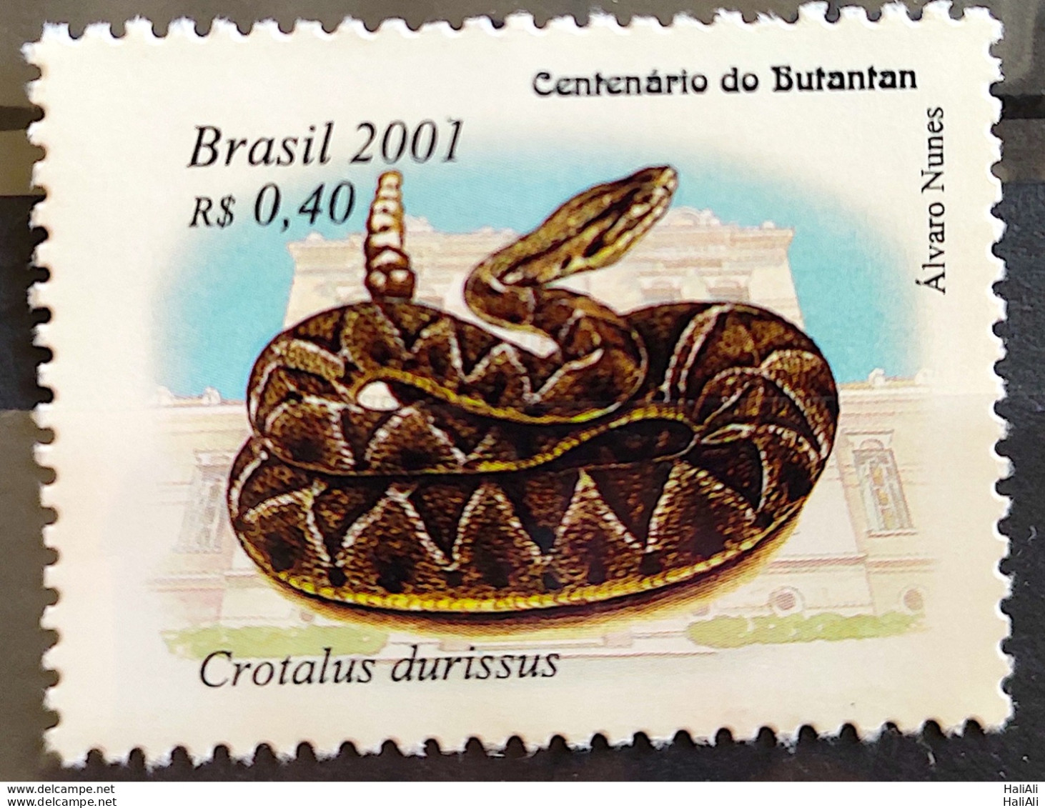 C 2368 Brazil Stamp Butantan Institute Snake 2001 - Neufs