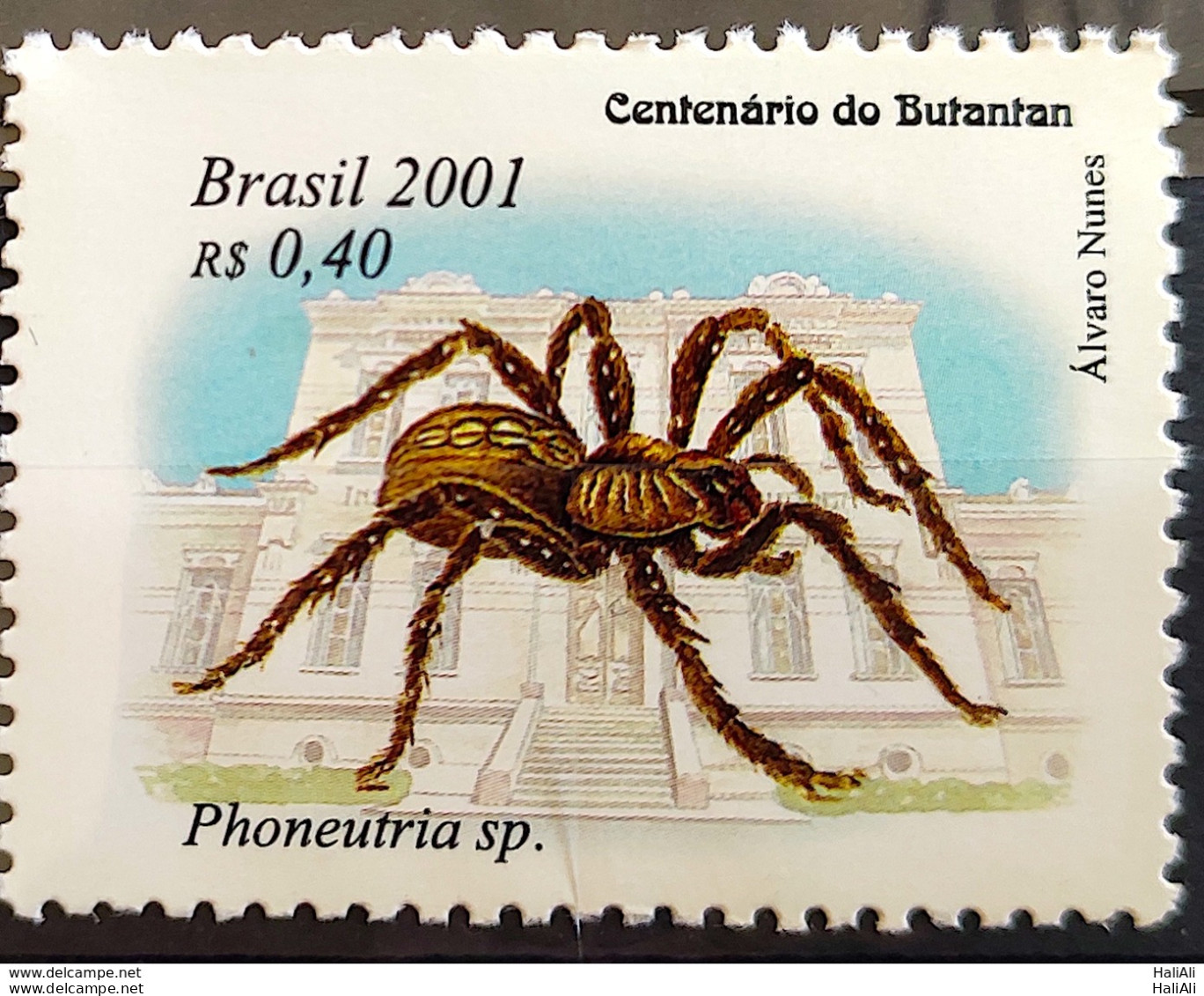 C 2366 Brazil Stamp Butantan Institute Spider 2001 - Ungebraucht