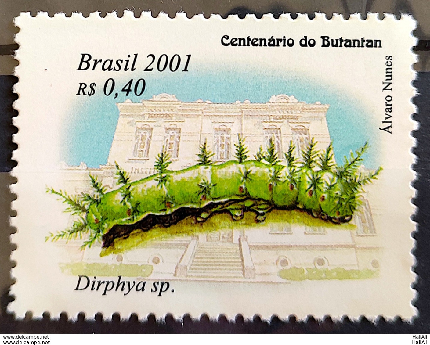 C 2364 Brazil Stamp Butantan Institute Caterpillar 2001 - Ungebraucht