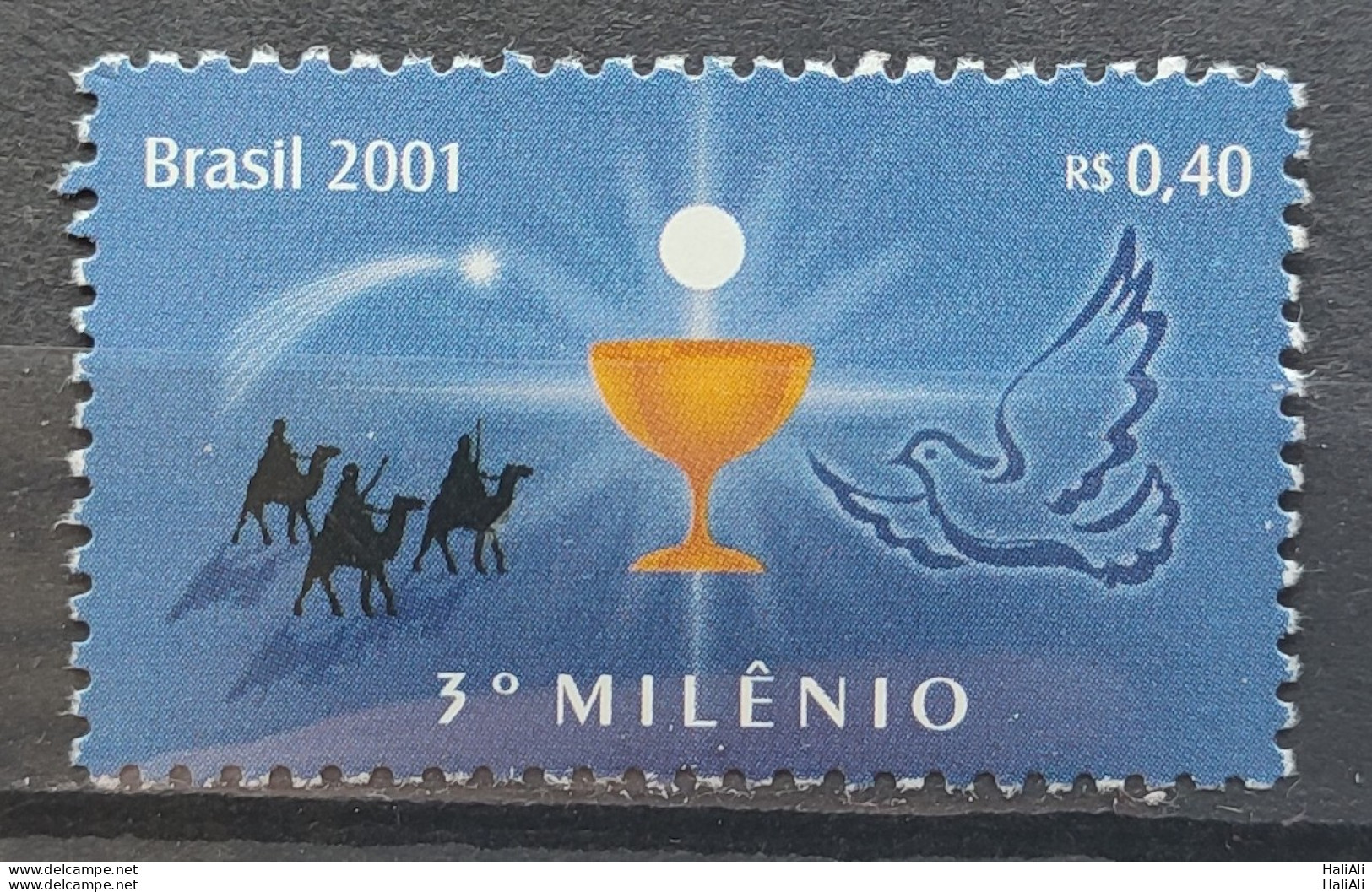 C 2359 Brazil Stamp Religion Catholic Israel 2001 - Neufs