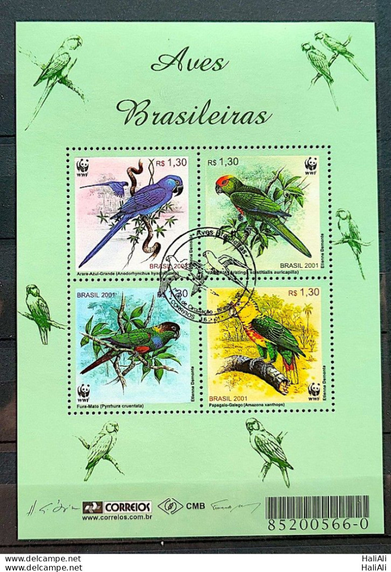 B 119 Brazil Stamp BIRDS 2001 CBC - Neufs