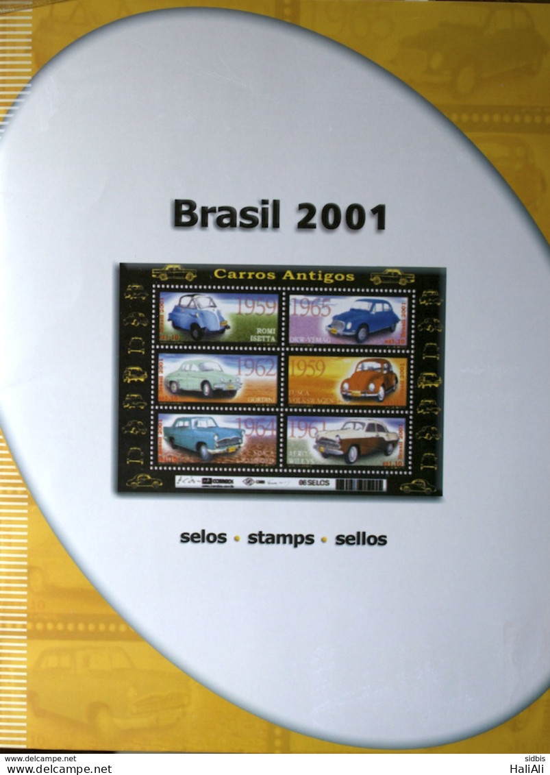 Brazil Collection Stamp Yearpack 2001 - Ungebraucht