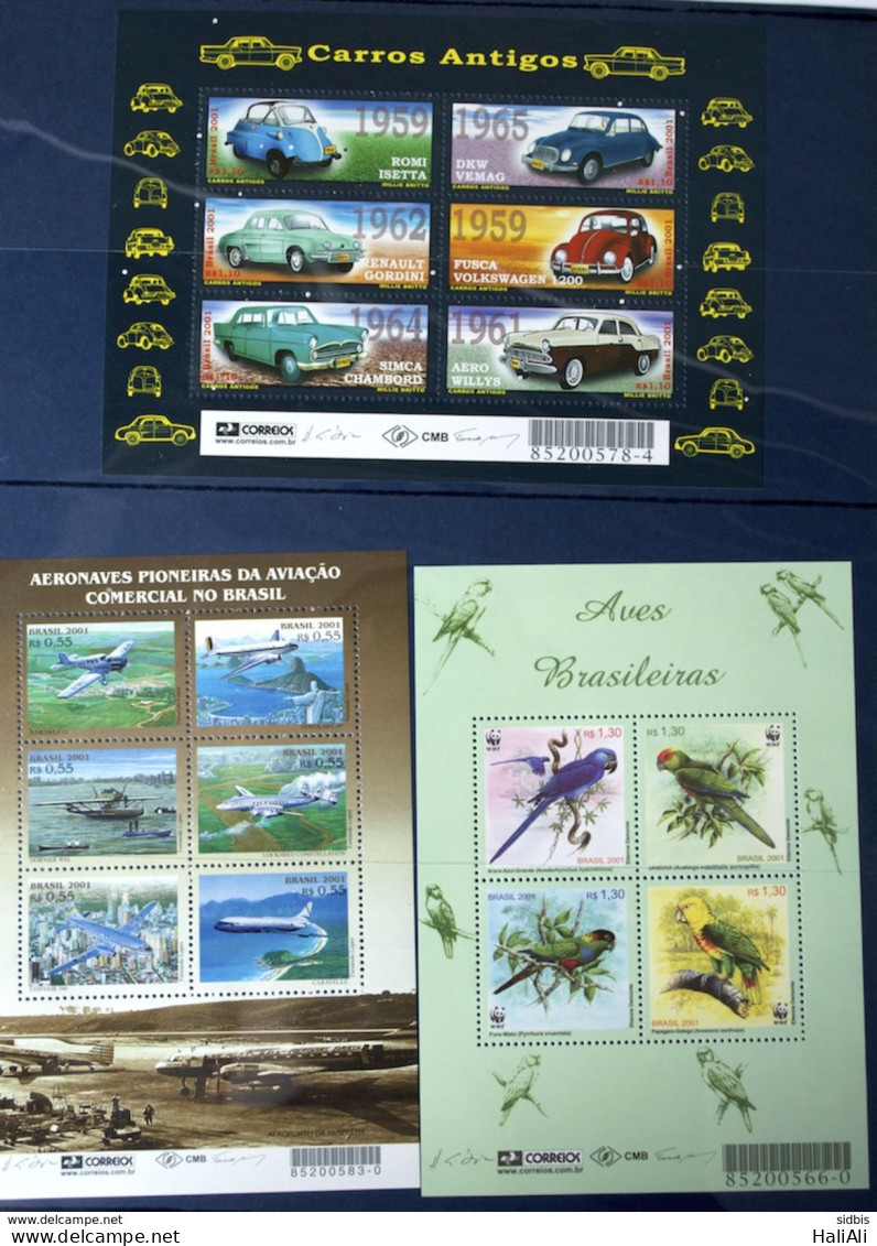 Brazil Collection Stamp Yearpack 2001 - Neufs