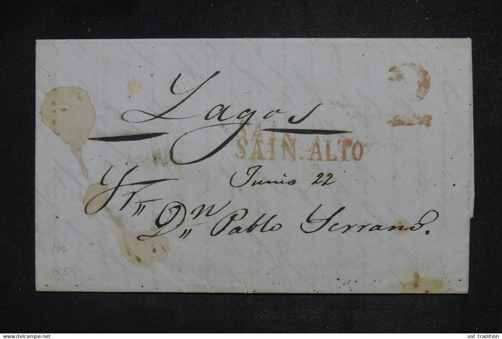 MEXIQUE - Lettre Avant 1900 à Découvrir - Détaillons Collection - A 2663 - Mexico