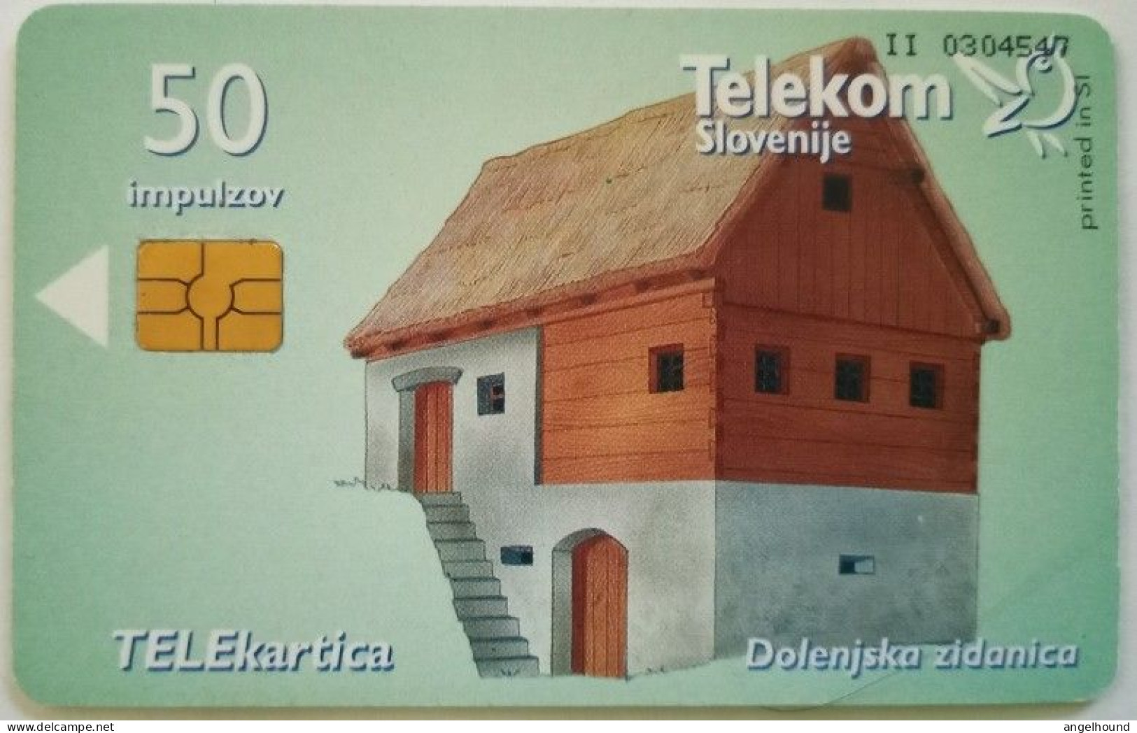 Slovenia 50 Unit Chip Card - Dolenjska Zidanica / Sod - Slovenia