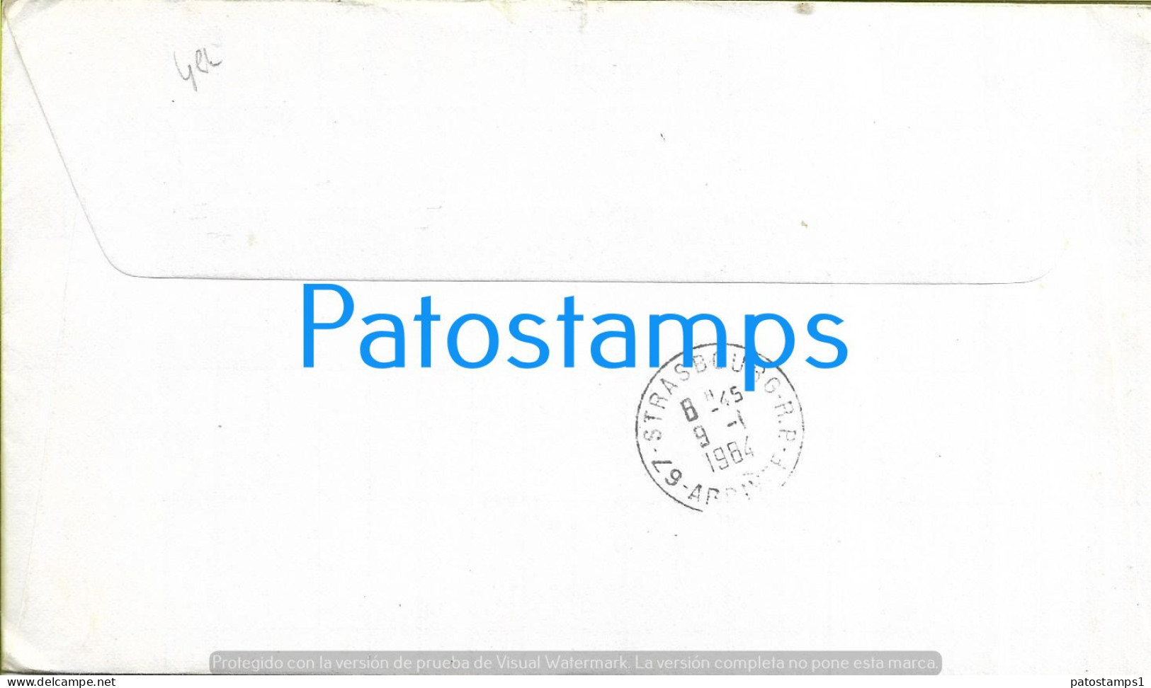 226411 TERRES AUSTRALES ET ANTARTIQUES FRANÇAISE FRANCE ADELIE COVER CANCEL YEAR 1983 CIRCULATED TO FRANCE NO POSTCARD - Sonstige & Ohne Zuordnung