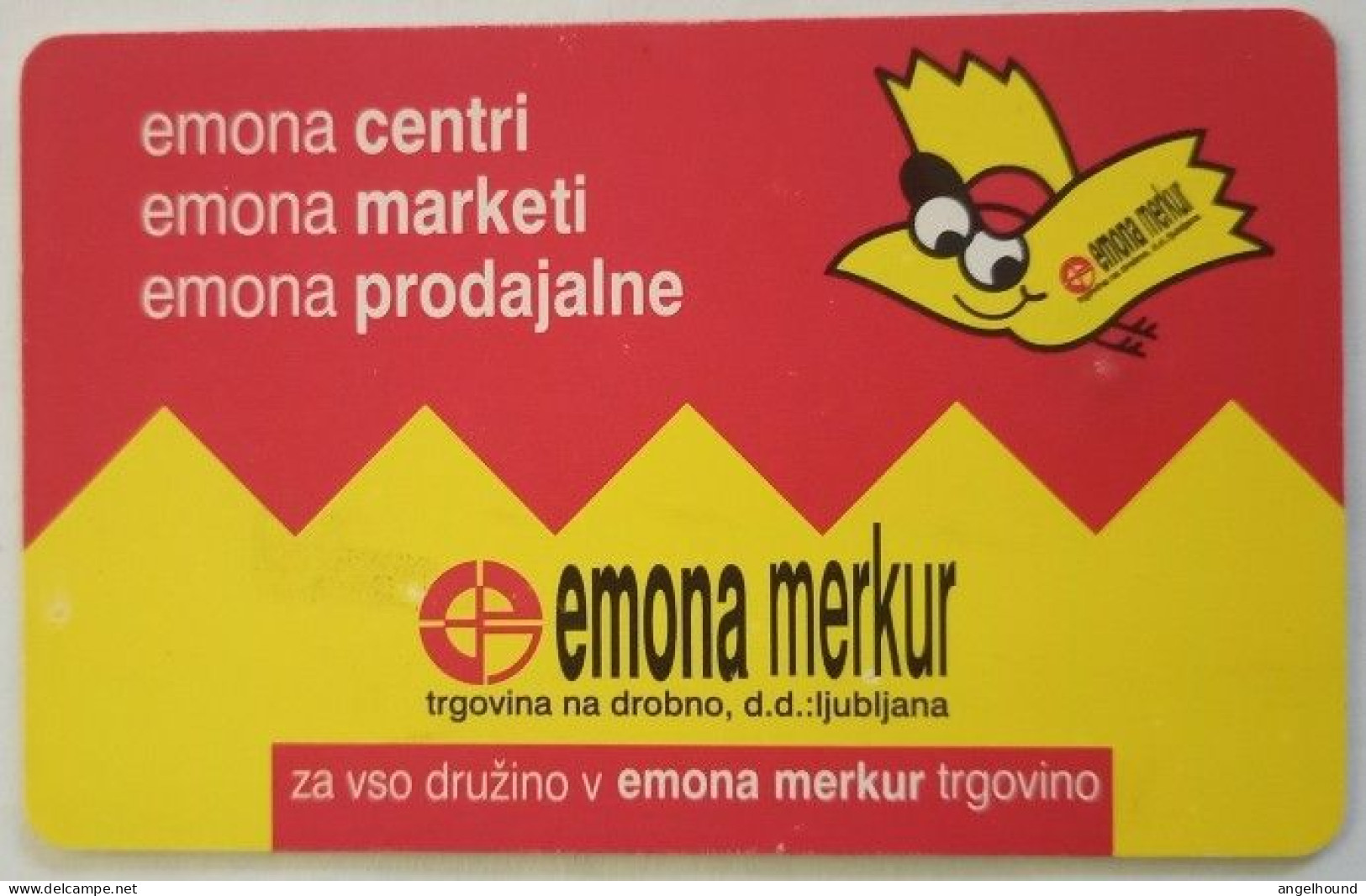 Slovenia 50 Unit Chip Card - Ashot Bayanour , Erevan - Galerija / Emona Merkur - Slovénie