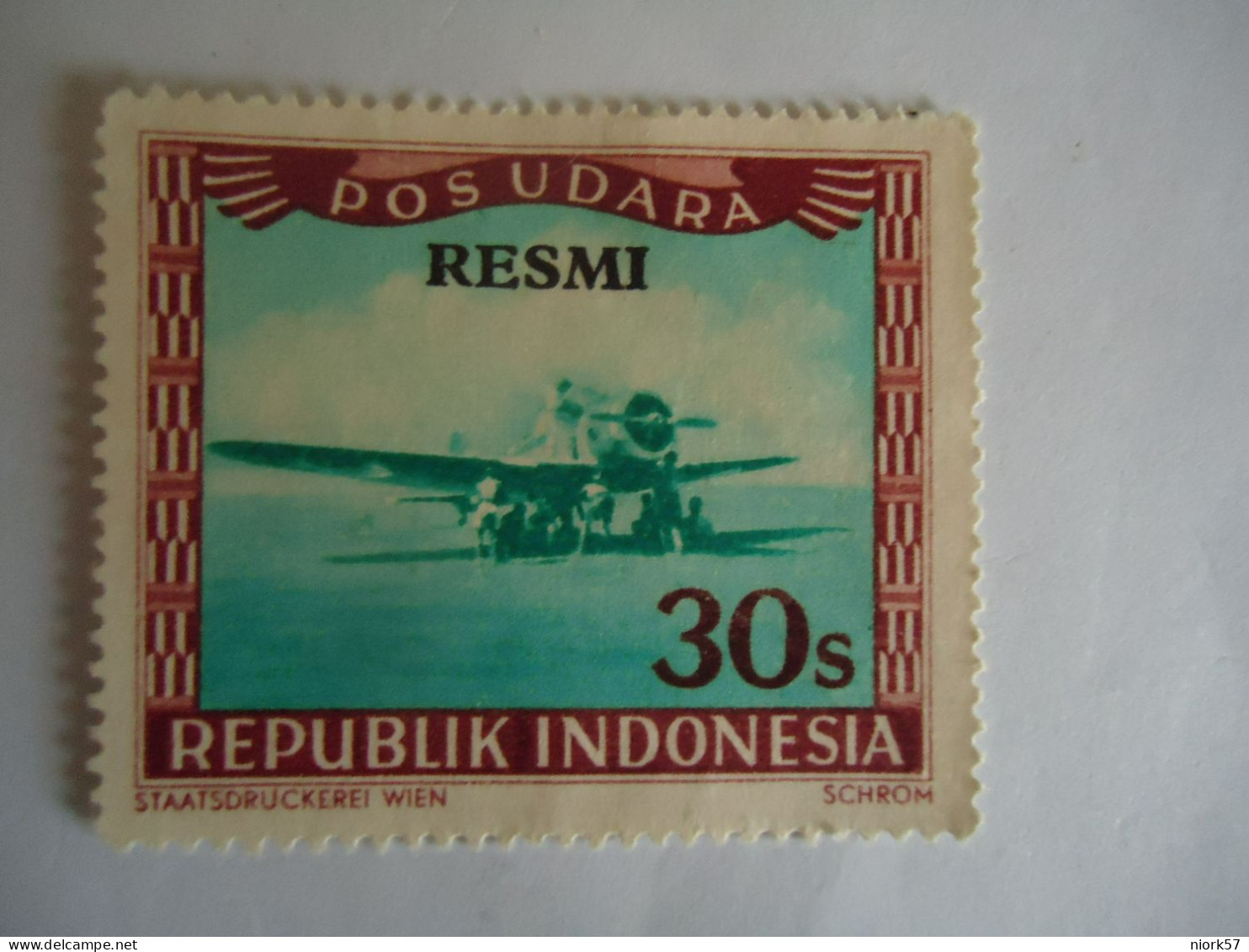 INDONESIA   MNH   STAMPS AIR OVERPRINT RESMI 30S - Indonesia