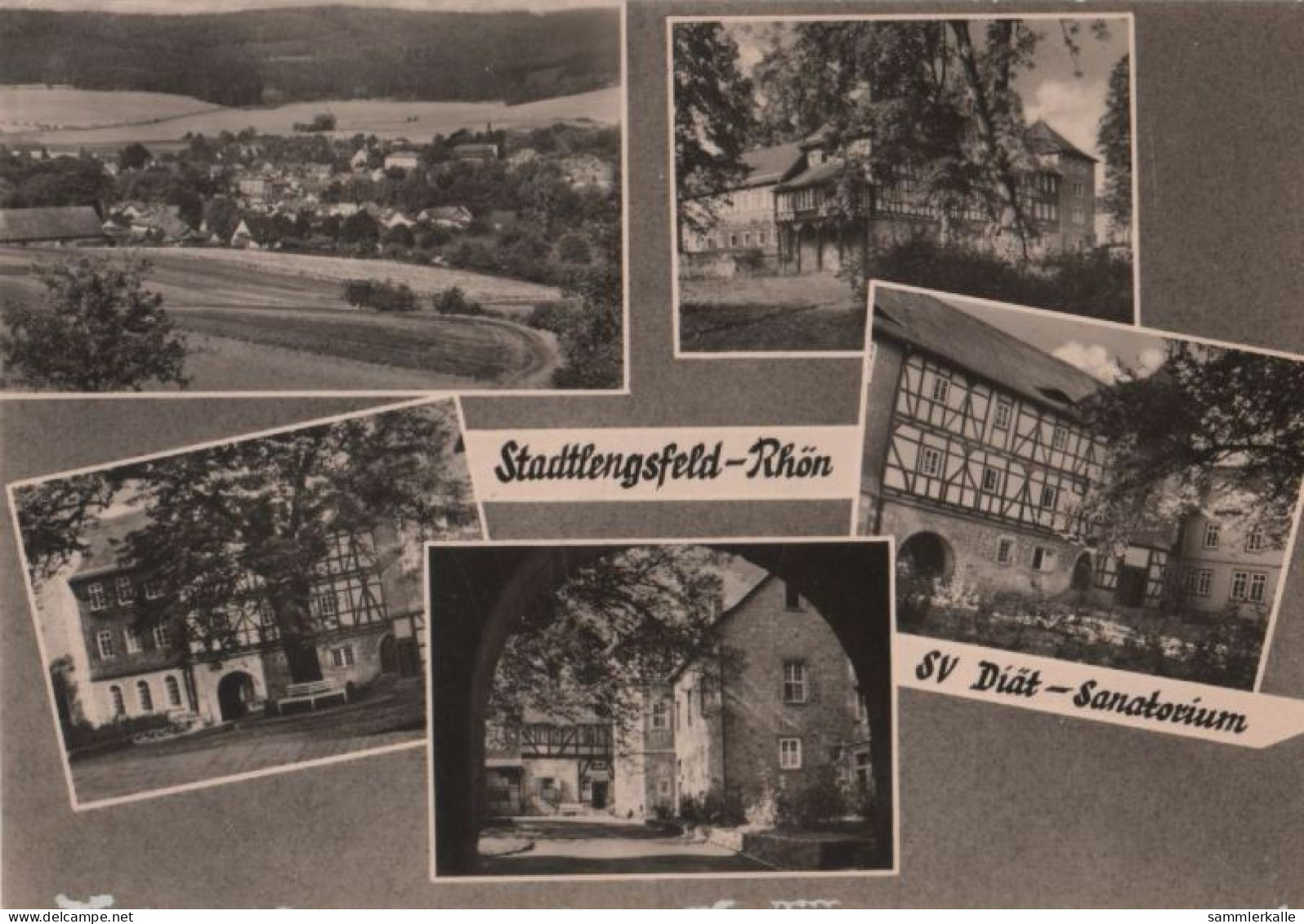 67921 - Stadtlengsfeld - SV Diät-Sanatorium - 1965 - Bad Salzungen