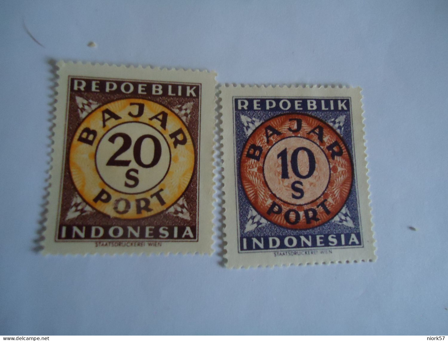 INDONESIA   MNH 2   STAMPS PORT - Indonesia