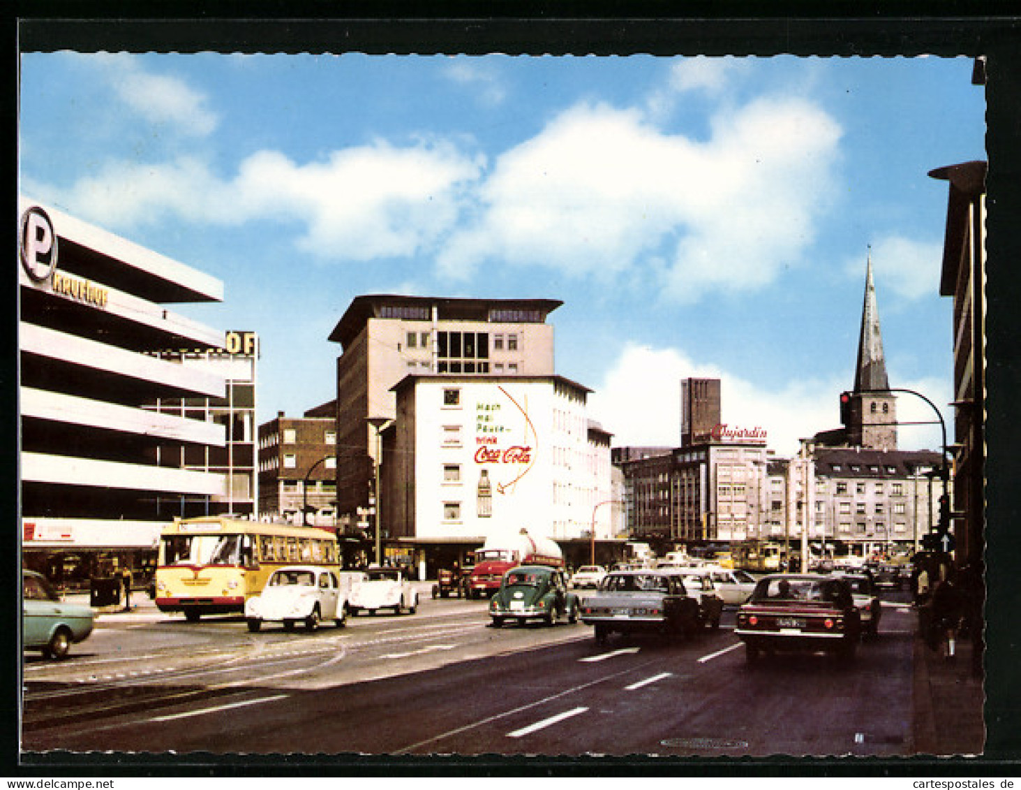 AK Mülheim /Ruhr, Ortsansicht Mit Strassenpartie  - Muelheim A. D. Ruhr