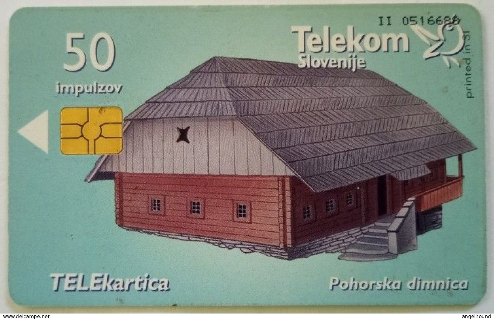 Slovenia 50 Unit Chip Card - Pohorska Dimnica / Kramarsko Kritje - Eslovenia