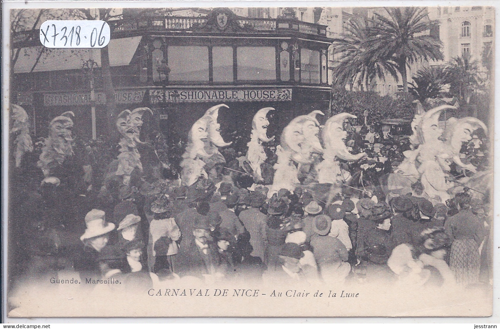 NICE- CARNAVAL DE NICE- AU CLAIR DE LUNE - Markets, Festivals