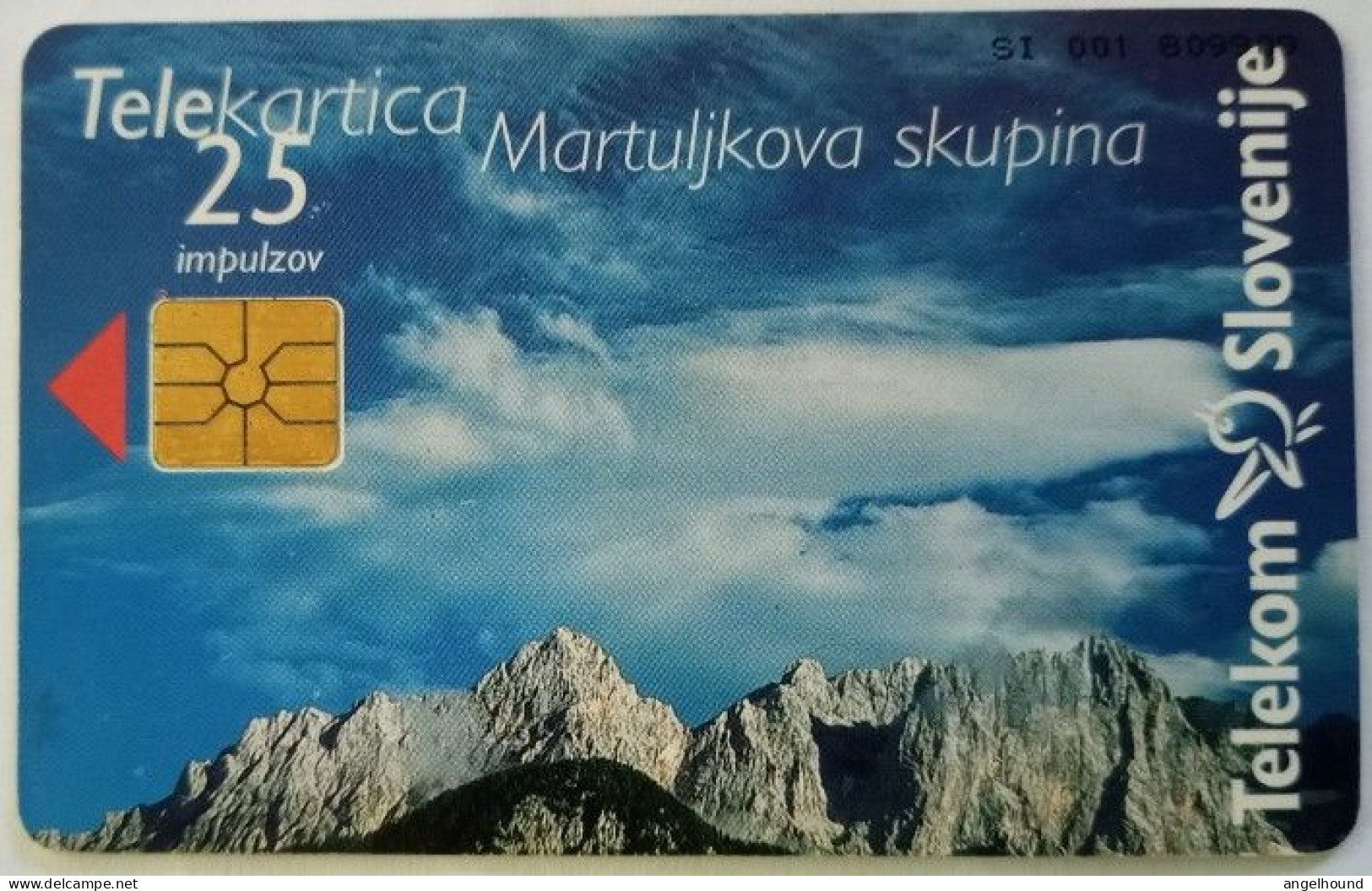 Slovenia 25 Unit Chip Card - Martuljkova / Pap Telematika - Eslovenia
