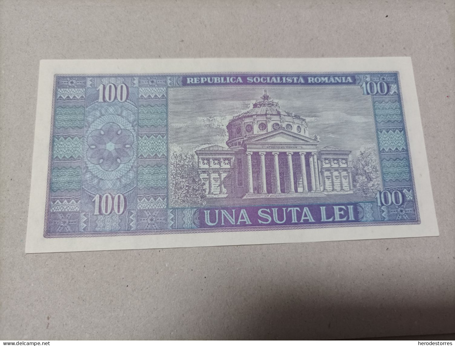 Billete Rumania, 100 Lei, Año 1966, UNC - Rumania