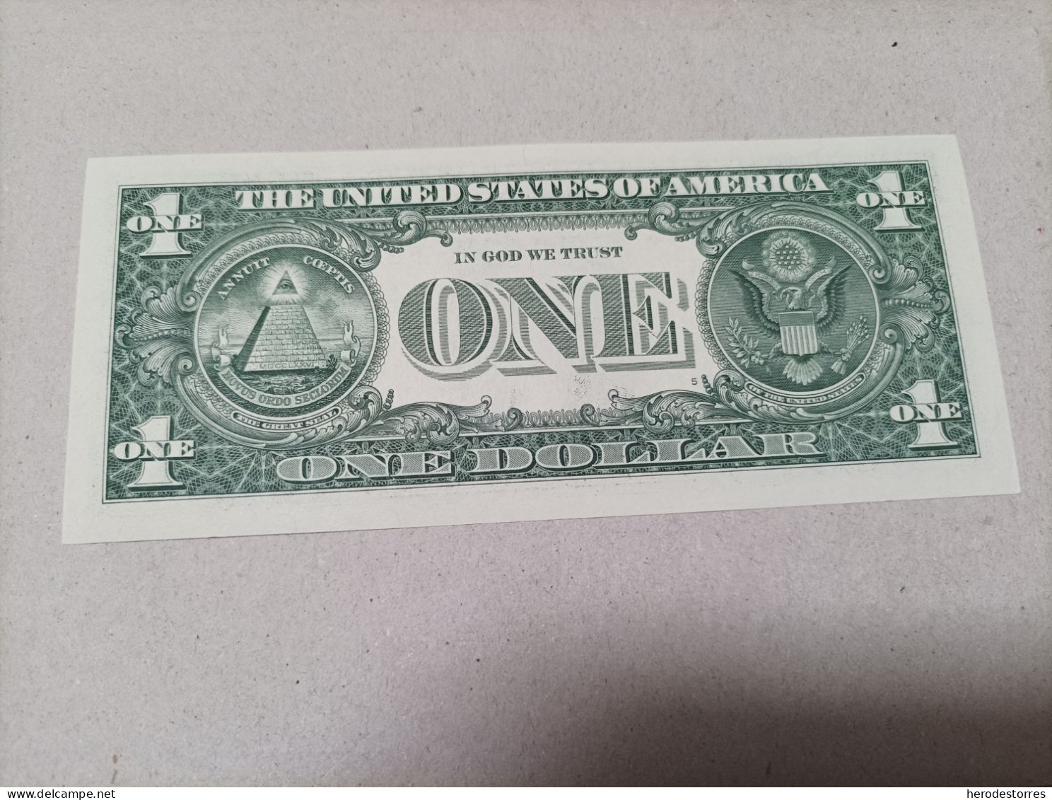 Billete Estados Unidos, 1 Dólar, UNC - Da Identificare