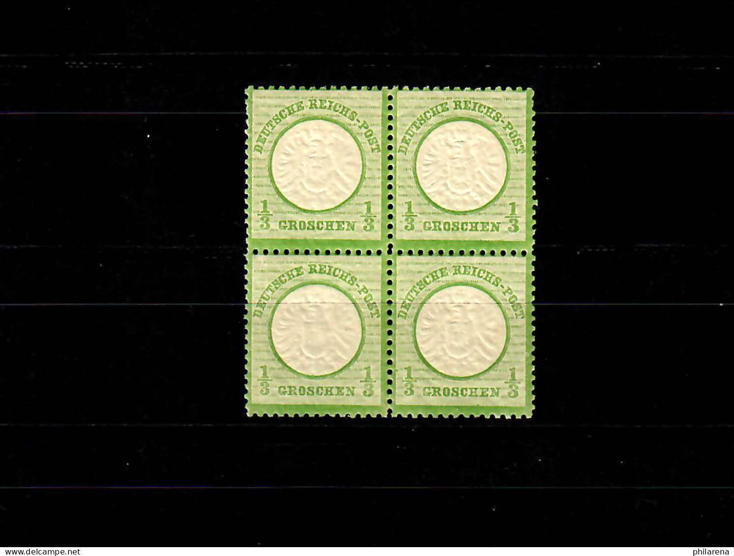 DR: MiNr. 17a, Viererblock, **, Postfrisch - Unused Stamps