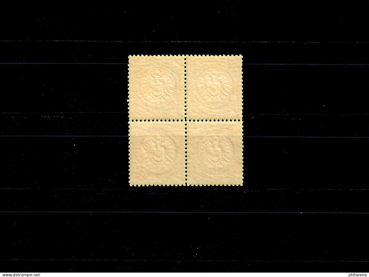 DR: MiNr. 17a, Viererblock, **, Postfrisch - Unused Stamps
