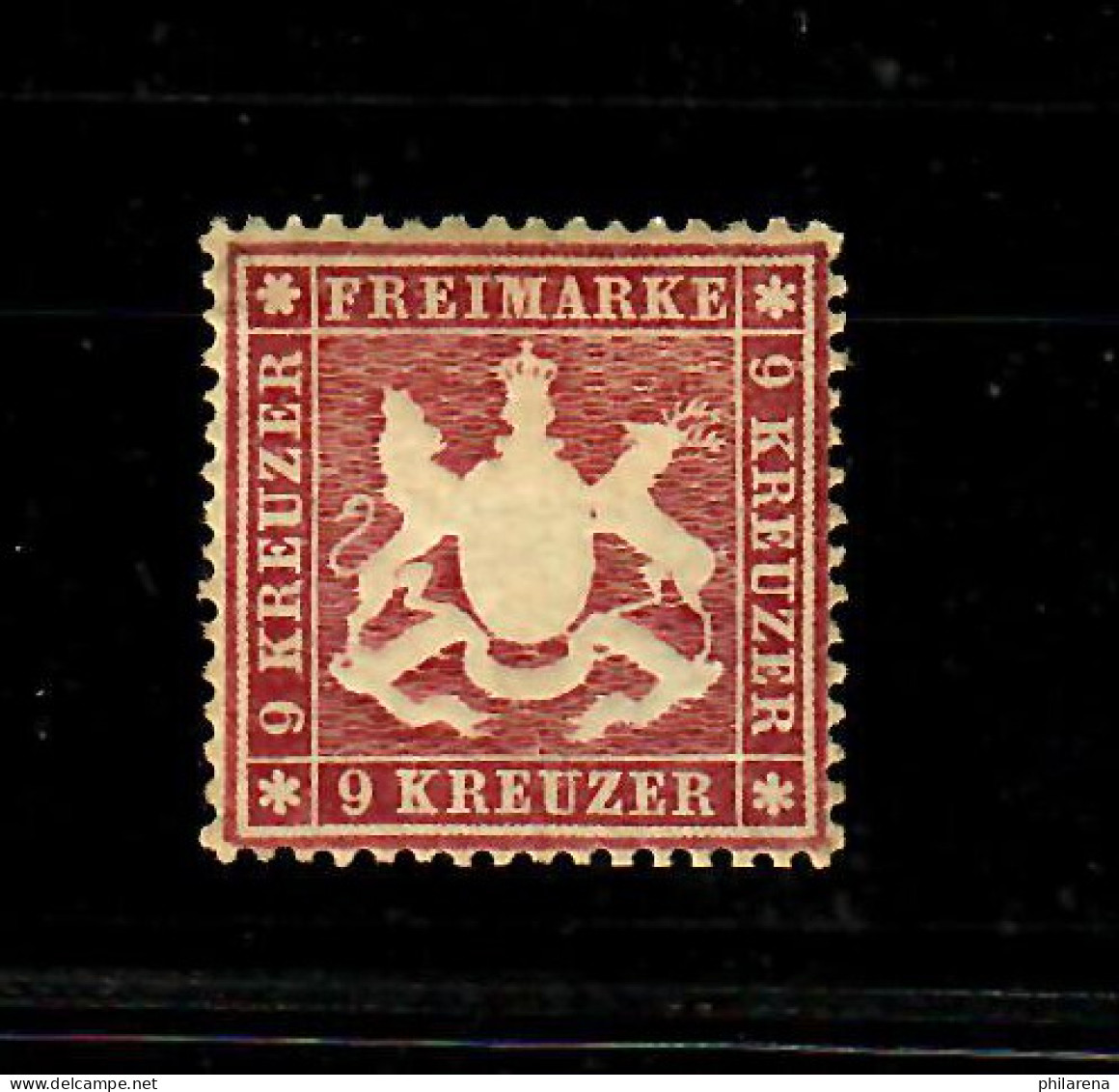 Württemberg: MiNr. 19yb, *, Originalgummi, Winzige Mängel, Tolles Frisches Stück - Mint