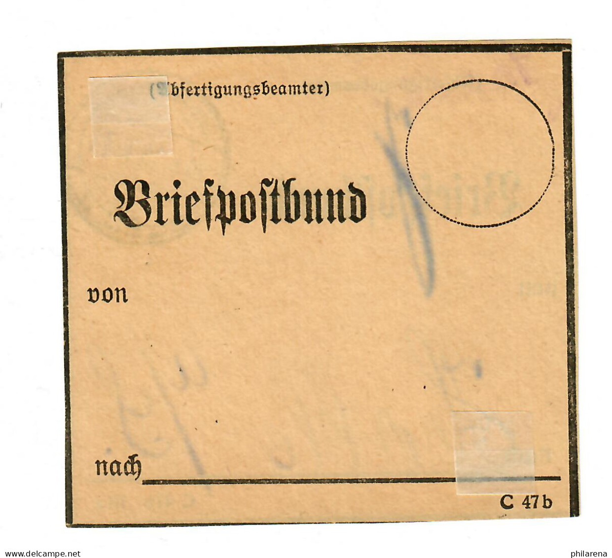 1918: Deutsche Feldpost 511 Auf Briefpostbund Nach Halle/Saale, Interessant - Feldpost (franchise)