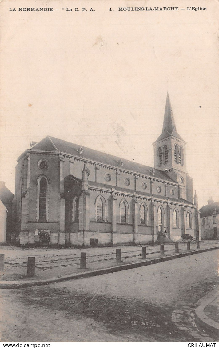 61-MOULINS LA MARCHE-N°T2968-F/0097 - Moulins La Marche