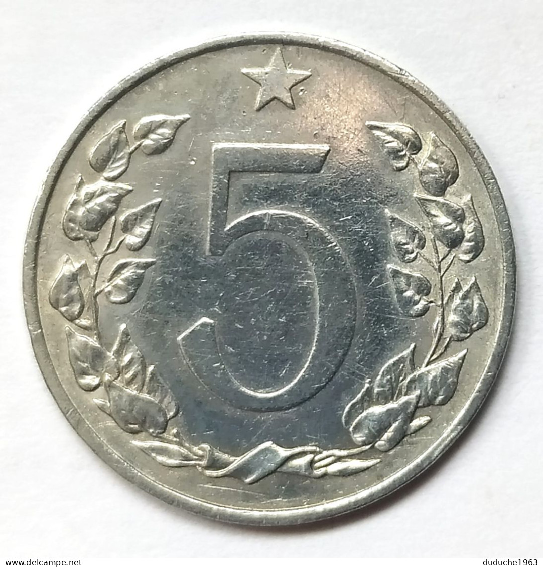 Tchécoslovaquie - 5 Haléru 1953 - Czechoslovakia