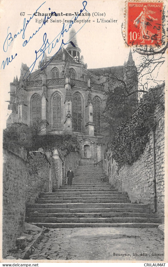 60-CHAUMONT EN VEXIN-N°T2970-C/0077 - Chaumont En Vexin