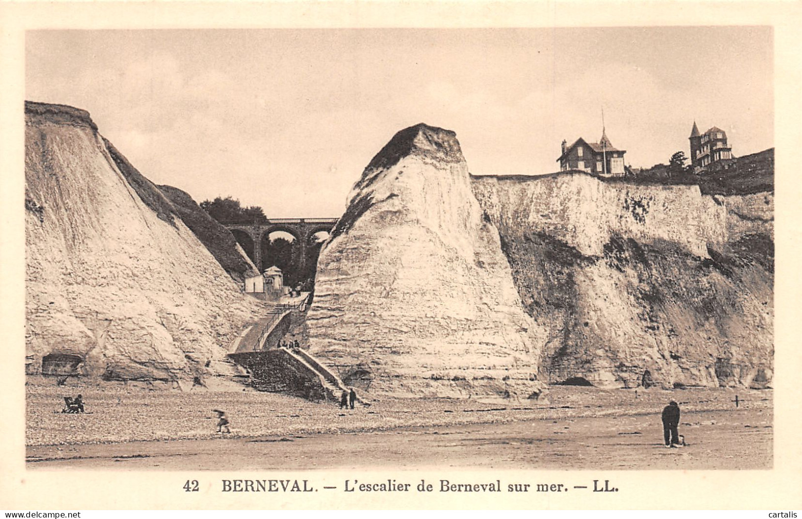 76-BERNEVAL SUR MER-N°C4062-D/0129 - Berneval